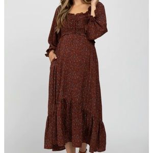 PinkBlush Maternity Floral Dress